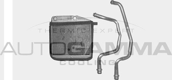 Autogamma 103988 - Heat Exchanger, interior heating car-mod.net