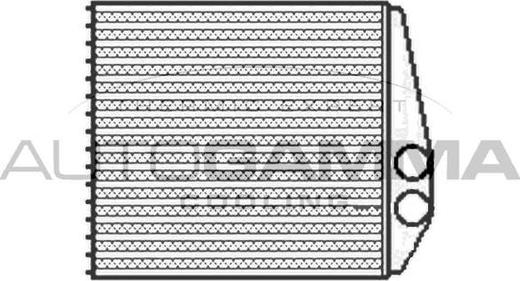 Autogamma 103509 - Heat Exchanger, interior heating car-mod.net