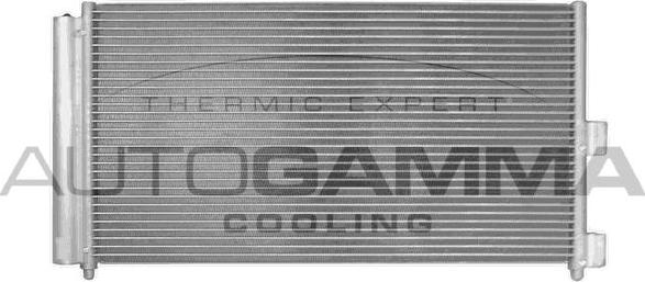 Autogamma 103326 - Condenser, air conditioning car-mod.net