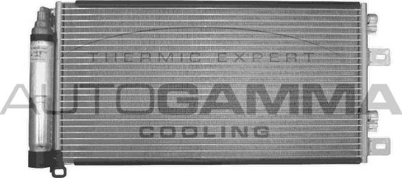 Autogamma 103202 - Condenser, air conditioning car-mod.net