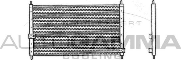 Autogamma 103282 - Condenser, air conditioning car-mod.net