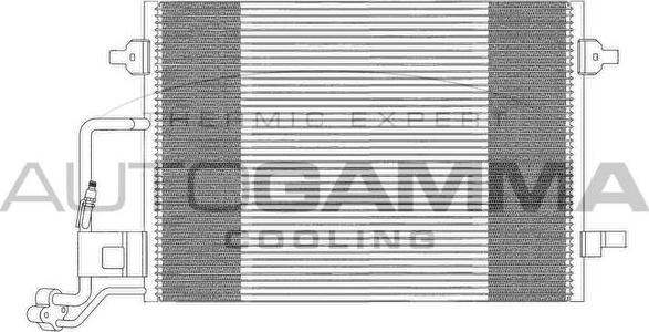 Autogamma 103274 - Condenser, air conditioning car-mod.net