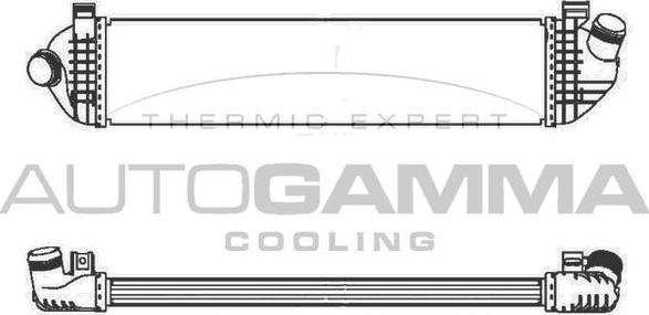 Autogamma 103720 - Intercooler, charger car-mod.net
