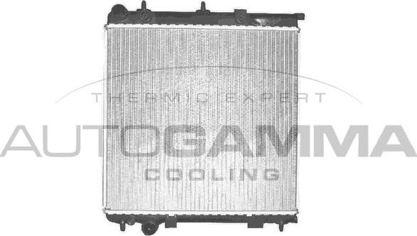 Autogamma 102992 - Radiator, engine cooling car-mod.net
