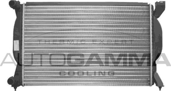 Autogamma 102980 - Radiator, engine cooling car-mod.net