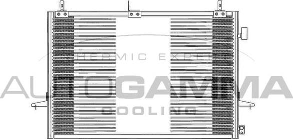 Autogamma 102653 - Condenser, air conditioning car-mod.net