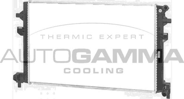 Autogamma 107990 - Radiator, engine cooling car-mod.net