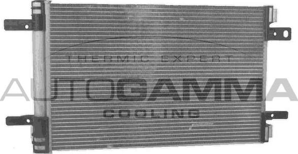 Autogamma 107498 - Condenser, air conditioning car-mod.net