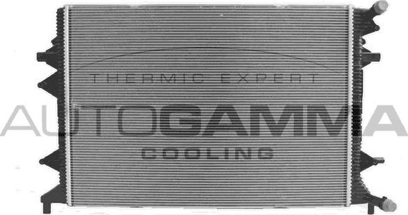 Autogamma 107626 - Radiator, engine cooling car-mod.net