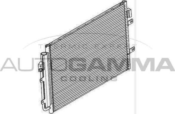 Autogamma 107095 - Condenser, air conditioning car-mod.net