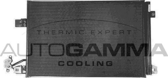 Autogamma 107098 - Condenser, air conditioning car-mod.net