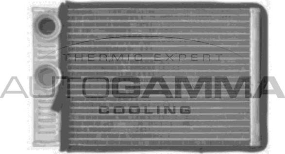 Autogamma 107167 - Heat Exchanger, interior heating car-mod.net
