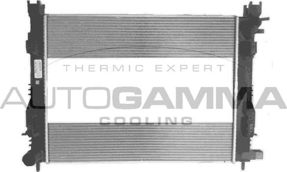 Autogamma 107210 - Radiator, engine cooling car-mod.net