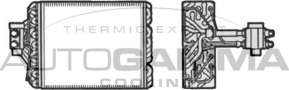 Autogamma 112052 - Evaporator, air conditioning car-mod.net