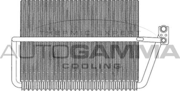 Autogamma 112036 - Evaporator, air conditioning car-mod.net