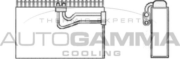 Autogamma 112071 - Evaporator, air conditioning car-mod.net