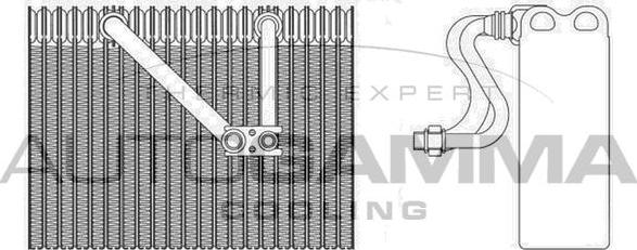 Autogamma 112217 - Evaporator, air conditioning car-mod.net