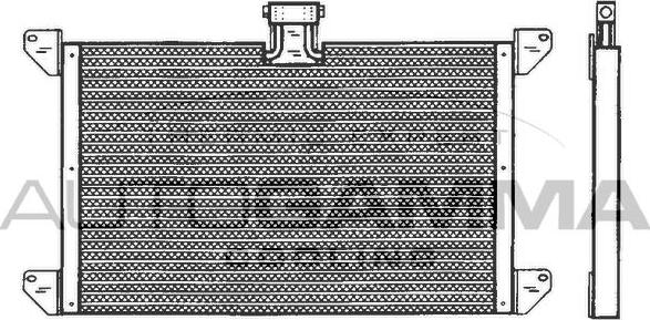 Autogamma 303742 - Condenser, air conditioning car-mod.net