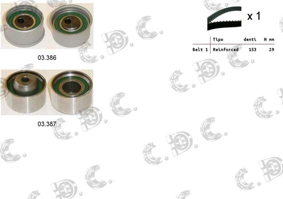 Autokit 04.5449 - Timing Belt Set car-mod.net