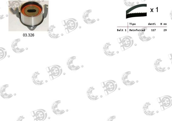 Autokit 04.5452 - Timing Belt Set car-mod.net