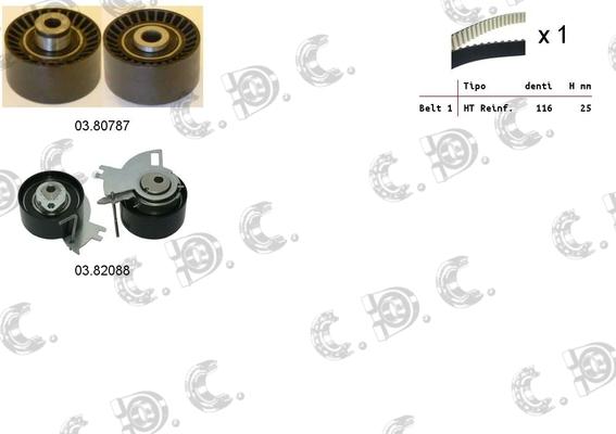 Autokit 04.5406 - Timing Belt Set car-mod.net