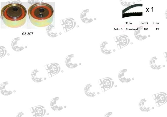 Autokit 04.5416 - Timing Belt Set car-mod.net