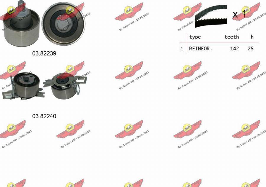 Autokit 04.5489 - Timing Belt Set car-mod.net