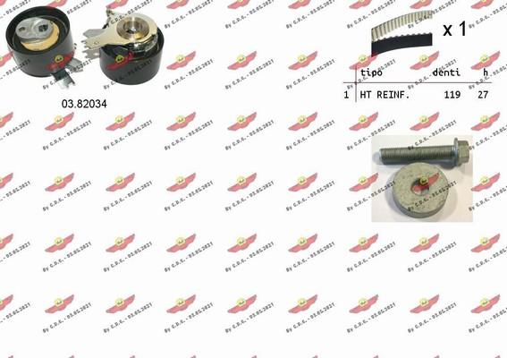 Autokit 04.5480 - Timing Belt Set car-mod.net