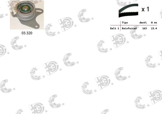 Autokit 04.5431 - Timing Belt Set car-mod.net