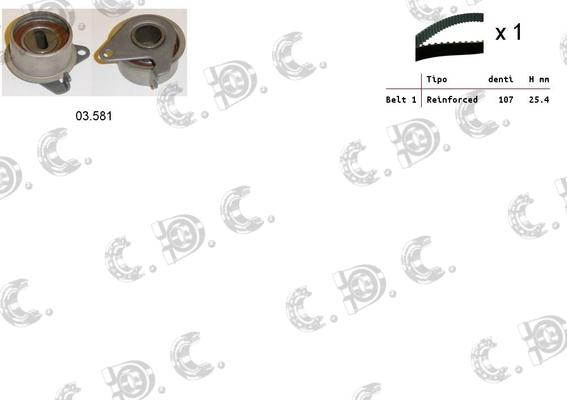 Autokit 04.5433 - Timing Belt Set car-mod.net