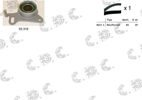 Autokit 04.5432 - Timing Belt Set car-mod.net