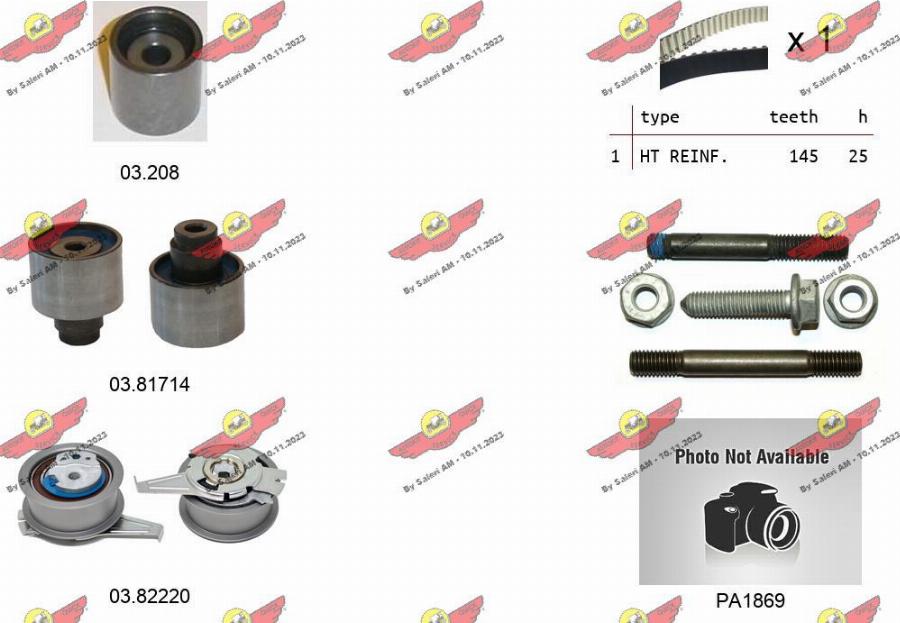 Autokit 04.5479PA3 - Water Pump & Timing Belt Set car-mod.net