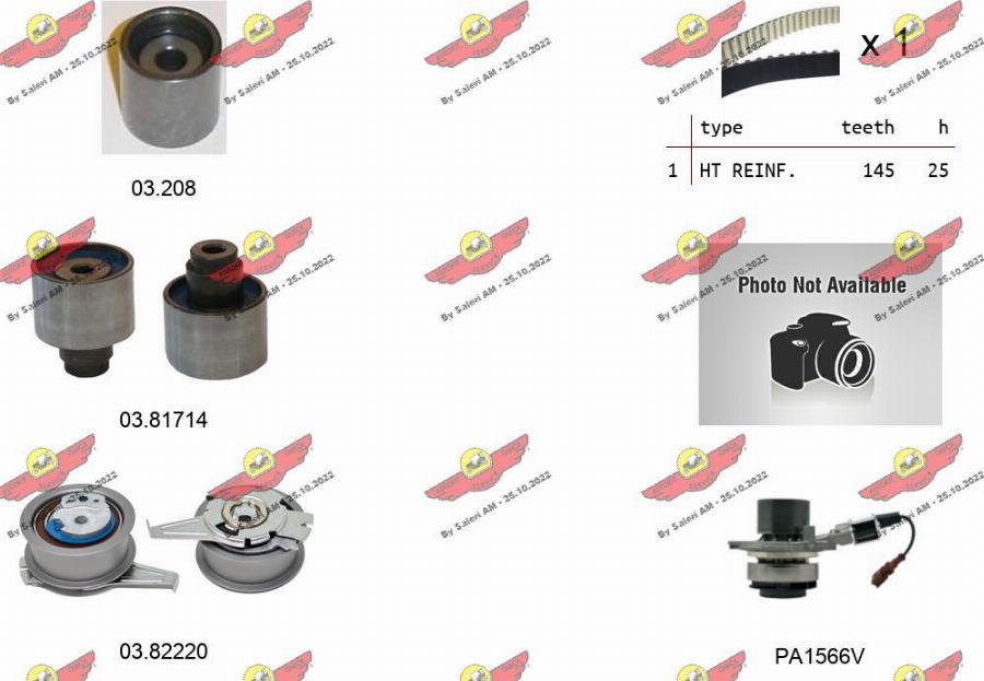 Autokit 04.5479PA2 - Water Pump & Timing Belt Set car-mod.net