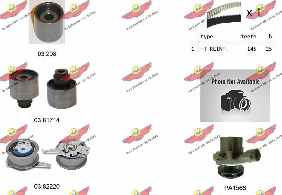 Autokit 04.5479PA - Water Pump & Timing Belt Set car-mod.net