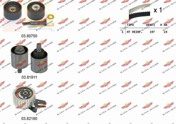Autokit 04.5475 - Timing Belt Set car-mod.net
