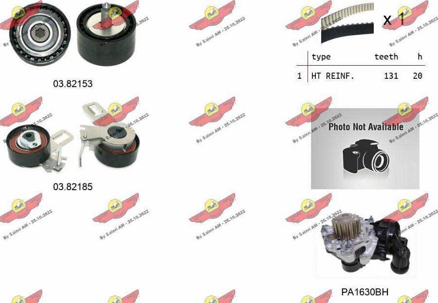 Autokit 04.5476PA2 - Water Pump & Timing Belt Set car-mod.net