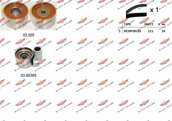 Autokit 04.5473 - Timing Belt Set car-mod.net