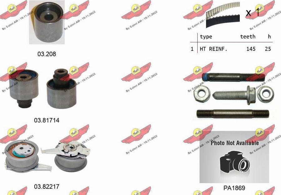 Autokit 04.5477PA3 - Water Pump & Timing Belt Set car-mod.net