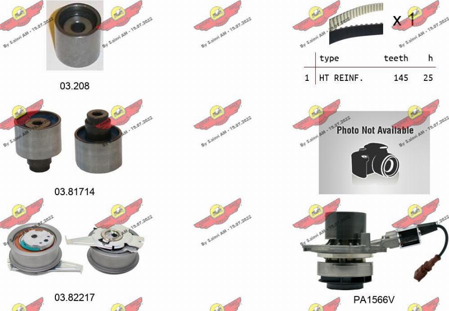 Autokit 04.5477PA2 - Water Pump & Timing Belt Set car-mod.net