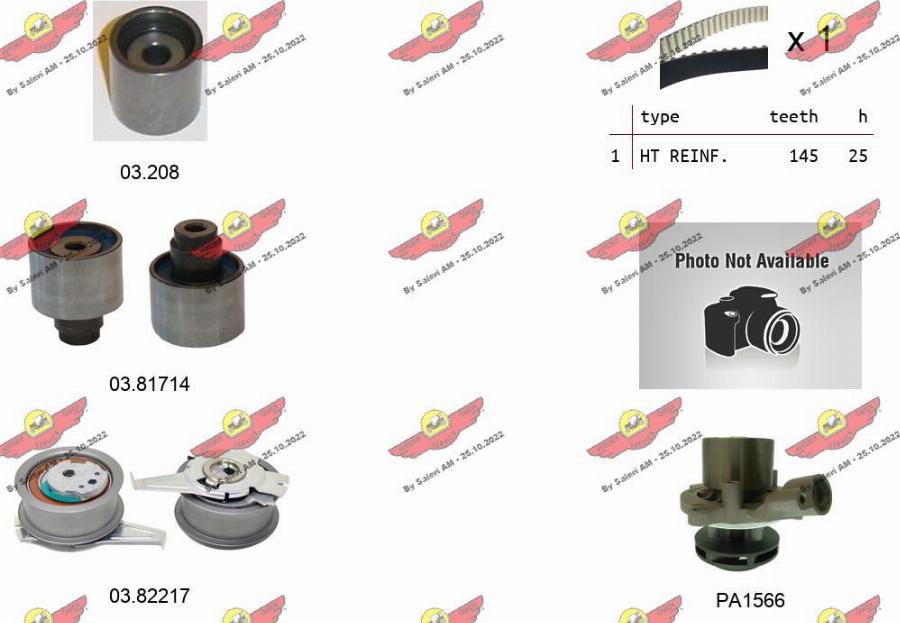 Autokit 04.5477PA - Water Pump & Timing Belt Set car-mod.net