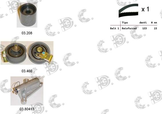 Autokit 04.5099C - Timing Belt Set car-mod.net