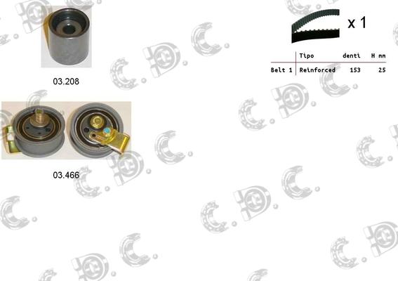 Autokit 04.5099 - Timing Belt Set car-mod.net