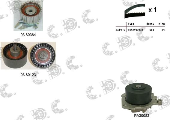 Autokit 04.5096PA - Water Pump & Timing Belt Set car-mod.net