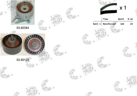 Autokit 04.5096 - Timing Belt Set car-mod.net