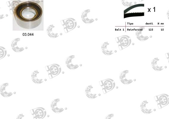 Autokit 04.5045 - Timing Belt Set car-mod.net