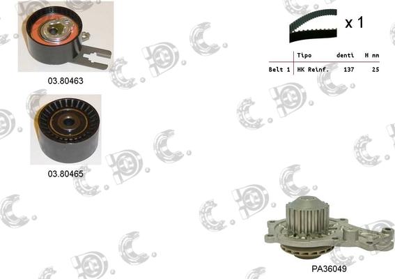 Autokit 04.5053PA - Timing Belt Set car-mod.net