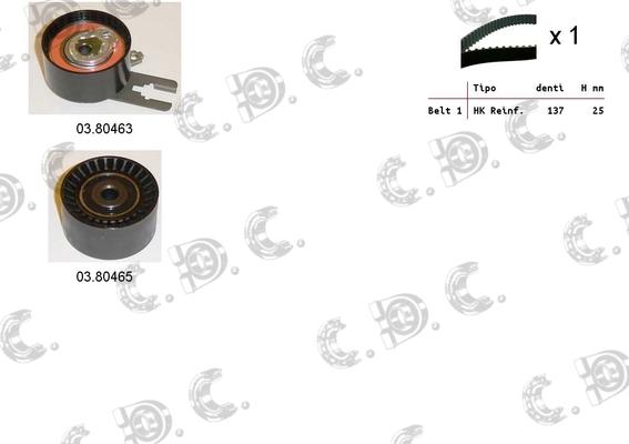 Autokit 04.5053 - Timing Belt Set car-mod.net