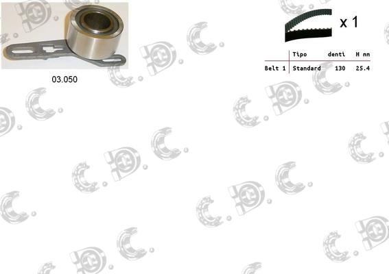 Autokit 04.5061 - Timing Belt Set car-mod.net