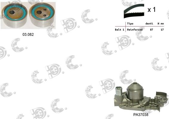 Autokit 04.5009PA - Timing Belt Set car-mod.net