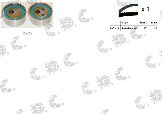 Autokit 04.5009 - Timing Belt Set car-mod.net